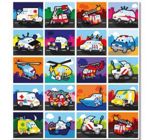 Stickers serie 39 – Hulpdiensten foto 2