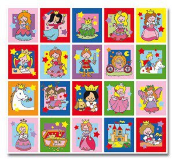 Stickers serie 73 – Prinsen en prinsessen foto 1