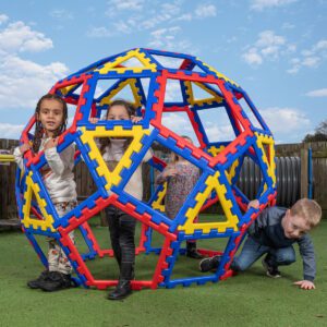 Polydron Regenboog Constructie Blokken - 62-delig