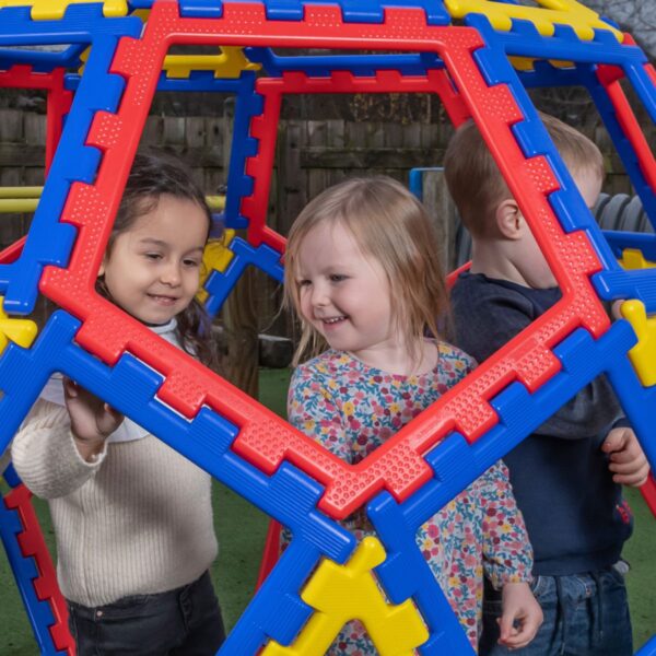 Polydron Regenboog Constructie Blokken – 62-delig foto 2