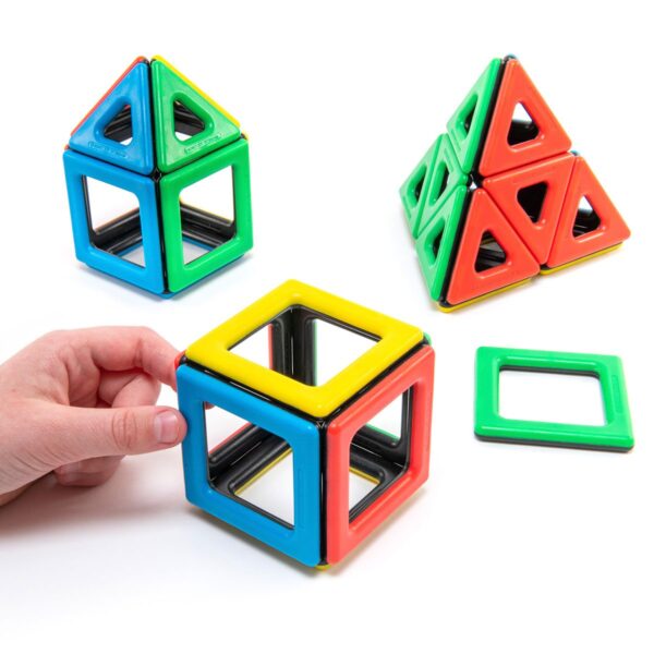 Polydron Regenboog Magnetisch – 32-delig foto 1