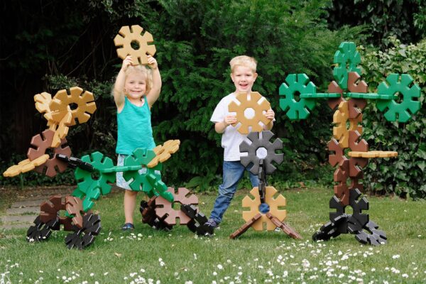 Polydron Natuur Constructie Blokken – 80-delig foto 2