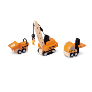 Plan Toys Houten Constructiewagens